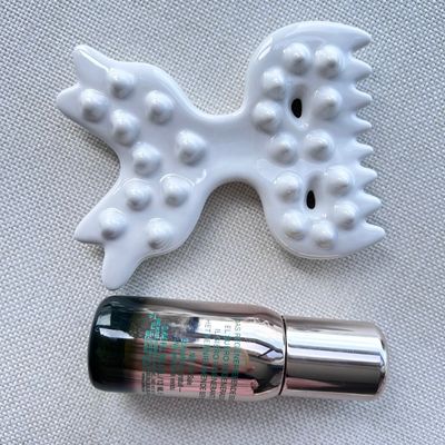 Body Massage Tool Wit Keramische Gua Sha Schrapen Guasha Steen voor zelf huidverzorging Spa Hele Lichaam Relax Beauty Massager
