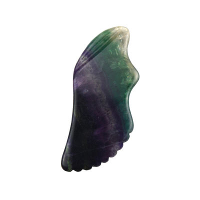 Lichaamsmassageapparatuur Topverkopende massagetools voor 2024 Regenboog Fluoride Gua Sha Stone Zelfverzorging van de huid en Spa Gezichtsbehandeling