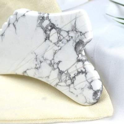 Body Healthcare Massage Equipment 2024 Howlite Gua Sha Scraping Board voor schoonheidstool