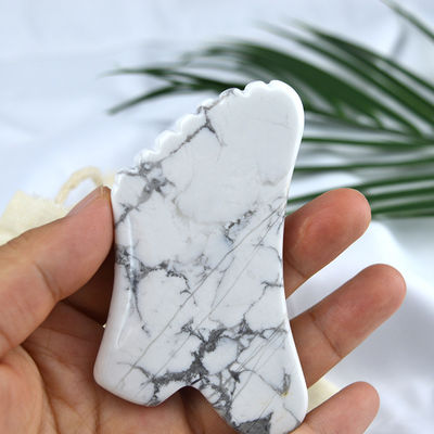 Body Healthcare Massage Equipment 2024 Howlite Gua Sha Scraping Board voor schoonheidstool