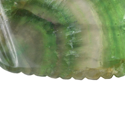 Natuurlijke regenboogfluoride Gua Sha Board voor lichaam en gezichtsmassage Stone Skin Care Facial Beauty Massage Tool