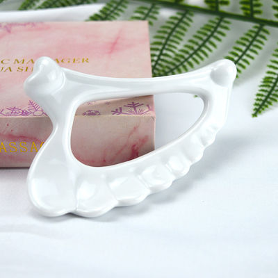 OEM/ODM Acceptabele keramische Gua Sha massager voor Koreaanse stijl lichaam sculpteren en lymfatische drainage