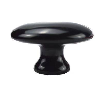 Body Massage Tool 2024 Zwarte Bian Stone Grote Champignonvorm Gua Sha Massager voor gezichtsmassage en gezondheidszorg 55mm*35mm