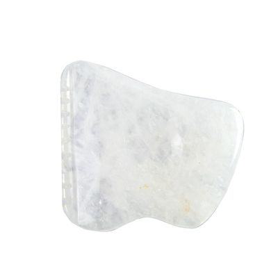 Lichaamsmassageapparatuur Gepolijst wit Custom Gua Sha Stone Board Jade Guasha Gereedschap voor het ontspannen van spieren