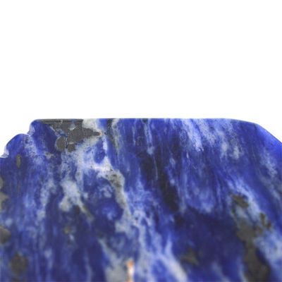 Gepersonaliseerd logo beschikbaard 2024 Blauw Sodalite Gua Sha Scraping Massage Board voor Gezicht en Lichaam Massager Spa Stone