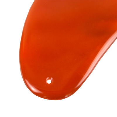 2024 Red Carnelian Gua Sha Board De essentiële gezondheidszorg Agate Guasha steen voor gezichtsmassage en gezichtsverzorging
