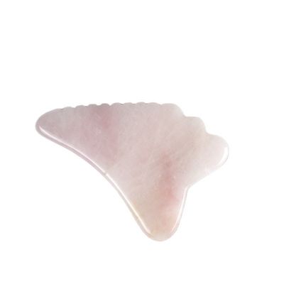 2024 Wing Shape Rose Quartz Gua Sha Scraping Board Roze Crystal Guasha Gezichtsmassageapparaat Body Massage Spa Tool voor Massage Tools