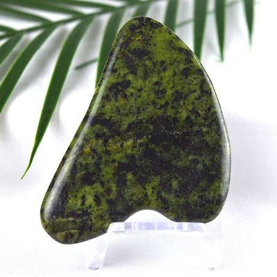 Groene Sodalite Gua Sha Scraping Massage Board voor Full Body Jade Stone Spa Massager Behandeling