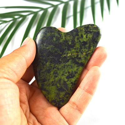 Groene Sodalite Gua Sha Scraping Massage Board voor Full Body Jade Stone Spa Massager Behandeling
