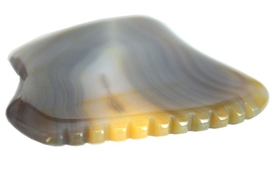 Massagehulpmiddelen 2024 aankomst Natuurlijke Agate Gua Sha Schrapen Massagebord voor het verlichten van vermoeidheid en het bevorderen van de schoonheid van de huid