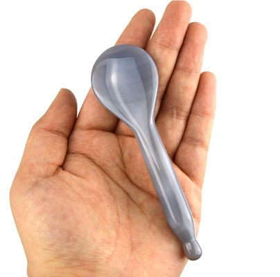 Lichaamsmassage Grijs Agate Lepel Roller Gua Sha Lepel voor diepe weefselmassage en acupressure punt