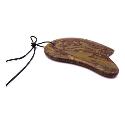 Ondersteuning OEM/ODM Natuurlijke Nuwa Stone Gezicht Gua Sha Schrapen Huidmassage Tool voor Draagbare Medische Lifting en Schoonheid