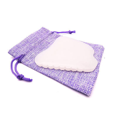 Body Massager Draagbare Handheld Afghaanse White Jade Gua Sha Board voor aanpasbare gezichts- en lichaamsverzorging