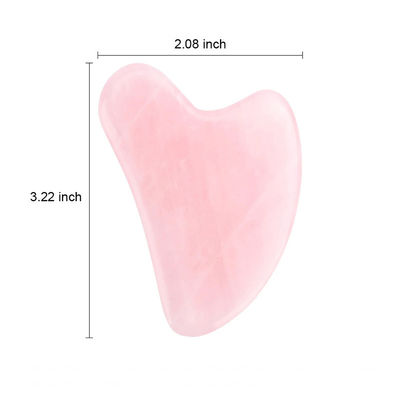 Draagbare natuurlijke Jade Gua Sha Stone Massage Tool voor Gezicht Nek Huid Lifting Rimpel Remover Schoonheidsverzorging Fysiotherapie