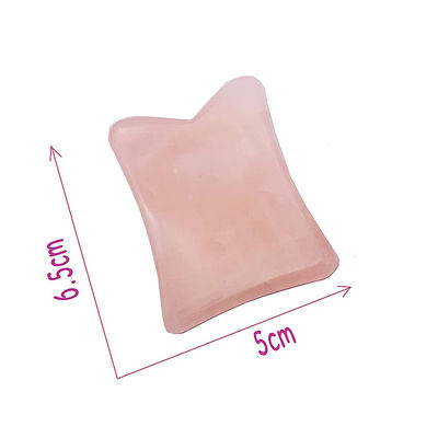 Gezichtslift Functie Rozenkwarts Echte Jade Gua Sha Kristal Gezichtsroller Massage Guasha Steen voor Gezicht/Lichaam Verjonging