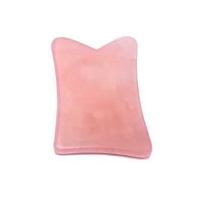 Gezichtslift Functie Rozenkwarts Echte Jade Gua Sha Kristal Gezichtsroller Massage Guasha Steen voor Gezicht/Lichaam Verjonging