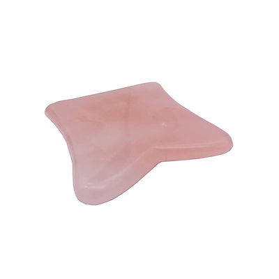 Gezichtslift Functie Rozenkwarts Echte Jade Gua Sha Kristal Gezichtsroller Massage Guasha Steen voor Gezicht/Lichaam Verjonging