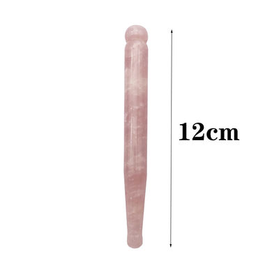 OEM ODM Natural Rose Quartz Guasha Massage Stick Naald Spierverlichting Lichaam Gua Sha Massager Point Roller Guasha Tool