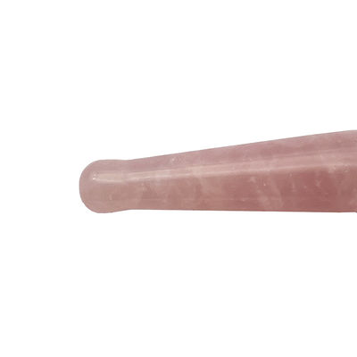 OEM ODM Natural Rose Quartz Guasha Massage Stick Naald Spierverlichting Lichaam Gua Sha Massager Point Roller Guasha Tool
