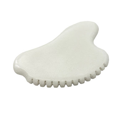 Draagbare gezichtsmassage Gua Sha Scraper Natuurlijke Jade Stone Huidverzorging Massage voor lichaam Nek Achterkant Schoonheid gezondheid Oog SPA