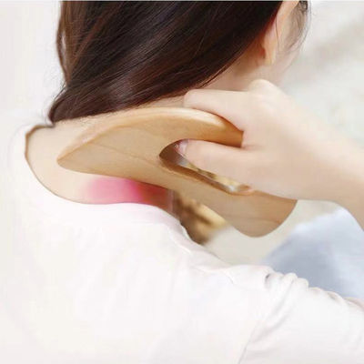 Houten Lymfatische Drainage Tool Body Cosmetology Massageur voor het activeren van Qi en Dredging Collaterals in Wood Therapy