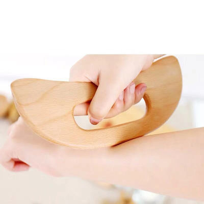 Houten Lymfatische Drainage Tool Body Cosmetology Massageur voor het activeren van Qi en Dredging Collaterals in Wood Therapy