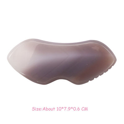 Natural Agate Gua Sha Board voor lichaamsmassage en gezichtsbehandeling in SPA acupunctuurtherapie
