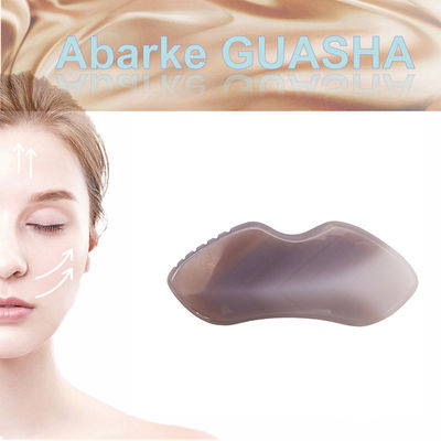 Natural Agate Gua Sha Board voor lichaamsmassage en gezichtsbehandeling in SPA acupunctuurtherapie