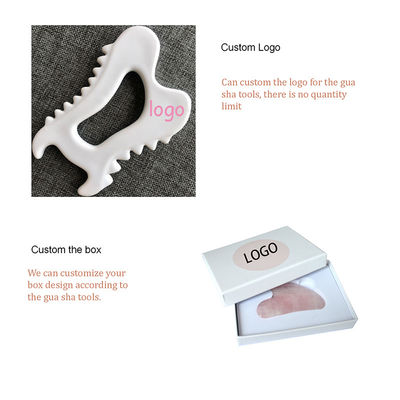 Ceramische Gua Sha gezichtsmassage voor gezicht Oog Nek Hoofd Achterste V-gezicht Lifting Anti-aging Huidverzorging Lichaam spieren ontspannen