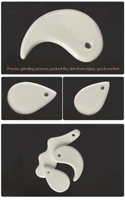 Professionele keramische V-face Lifting Gua Sha Tool voor kaaklijnmassage en spierstijfheid verlichting