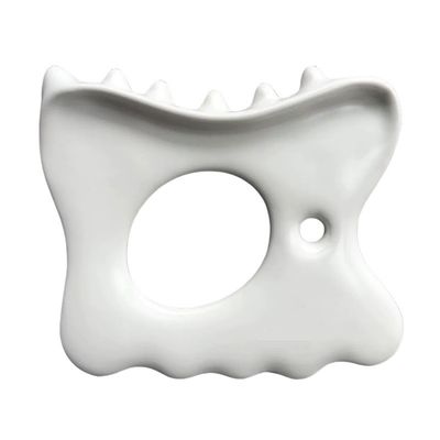 Verlicht spierspanning en pijn met aangepaste logo keramische Gua Sha Tool kaaklijn massage