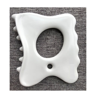 Verlicht spierspanning en pijn met aangepaste logo keramische Gua Sha Tool kaaklijn massage