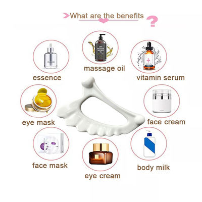 Gezichtsschrapen Body Massager Gua Sha voor Gezichtsfunctie Keramische Guasha Massage Tool