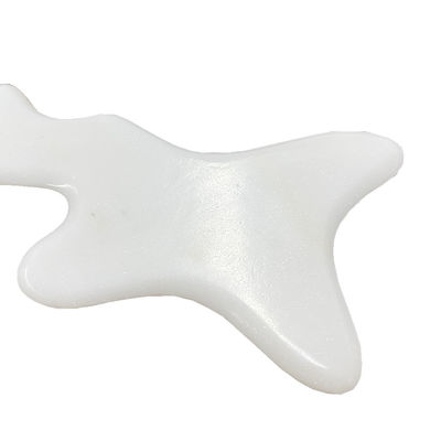 Body sculpting tools grote witte jade schrapen massagetools voor lymfatische drainage en gua sha therapie