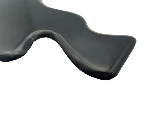 Lichaamsverzorgingsproducten Gua Sha Board Logo Support Custom Custom Logo Polygonaal Zwart Bianstone Jade Massage Tool