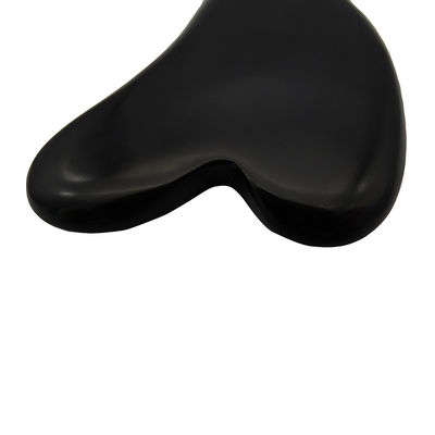 Natuurlijke Zwarte Bian Steen Hartvorm Gua Sha Massage Tool voor Spa ontspannende meditatie