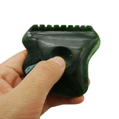 Compleet lichaam ontspannen met gepolijste Nefriet Jade Gua Sha Massage Tool