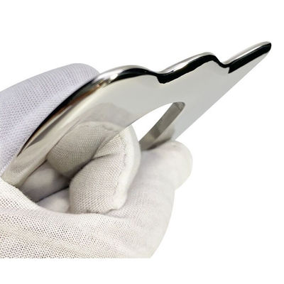 Handheld 2024 Roestvrij staal Gua Sha massagetool voor lichaam zacht weefsel ontspannen Technisch gepolijst gepolijst Handheld