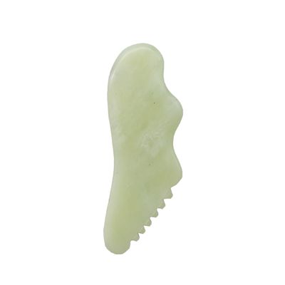 Witte Xiuyan Jade Gua Sha Het ultieme muziekinstrument voor gezichtsverjonging en ontspanning