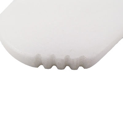 Gepersonaliseerd Logo Gua Sha Massage Tool Natuurlijk Wit Jade Guasha Board voor Gezicht Nek Arm Achter Lichaam Anti-Wrinkels Anti-aging