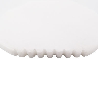 Gepersonaliseerd Logo Gua Sha Massage Tool Natuurlijk Wit Jade Guasha Board voor Gezicht Nek Arm Achter Lichaam Anti-Wrinkels Anti-aging