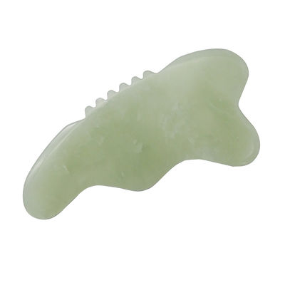 Xiuyan Jade Gua Sha Massage Tool voor Gezicht Sculpting Body Massager bevordert de bloedstroom en vermindert spanning Makkelijk vast te houden