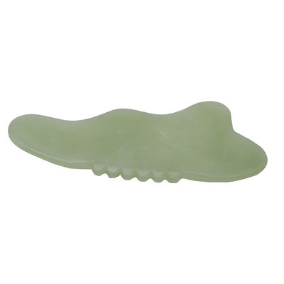 Xiuyan Jade Gua Sha Massage Tool voor Gezicht Sculpting Body Massager bevordert de bloedstroom en vermindert spanning Makkelijk vast te houden
