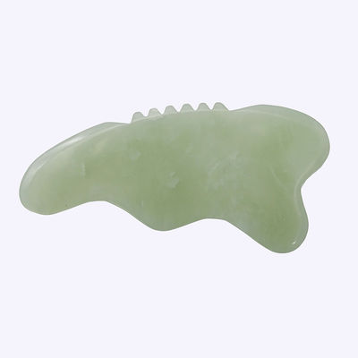 Xiuyan Jade Gua Sha Massage Tool voor Gezicht Sculpting Body Massager bevordert de bloedstroom en vermindert spanning Makkelijk vast te houden