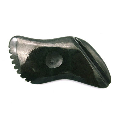 Natuurlijk donkergroen Nefriet Jade Gua Sha Body Massage Tools Traditioneel schrapen voor het volledige lichaam 11.8cm*6cm*0.9cm