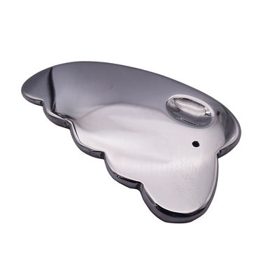 Functie Thin Face Gua sha Tools Authentieke Terahertz Facial Guasha Massage Tool voor Jawline Chin Scalp