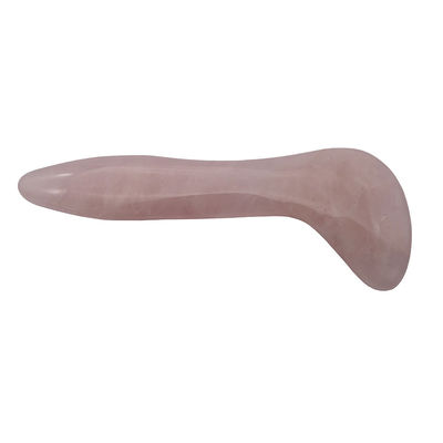 2024 Product Gepolijst Technisch Natuurlijk Roze Kwarts Jade Gua Sha Massage Tool voor Gezichtsmassage Geschenkdoos MOQ 100pcs