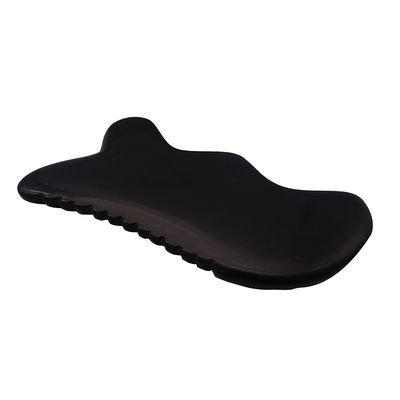 Gua Sha Massage Tool Natuurlijke Zwarte Bian Stone Guasha Tool voor Voet Nek Achterkant Gezichtsmassage