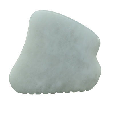 Muziekfunctie Wit Jade Gua Sha Massage Tool voor SPA Therapie Gepolijste natuurlijke Jade Stone Gezichtsmassage Guasha Tool