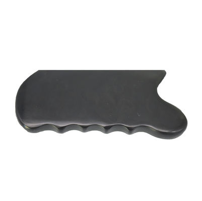 Een jeugdige glans krijgen met Pure Natural Black Bian Stone Gua Sha Tool Massage Facial Cosmetic Lift Streng skin Whole Body